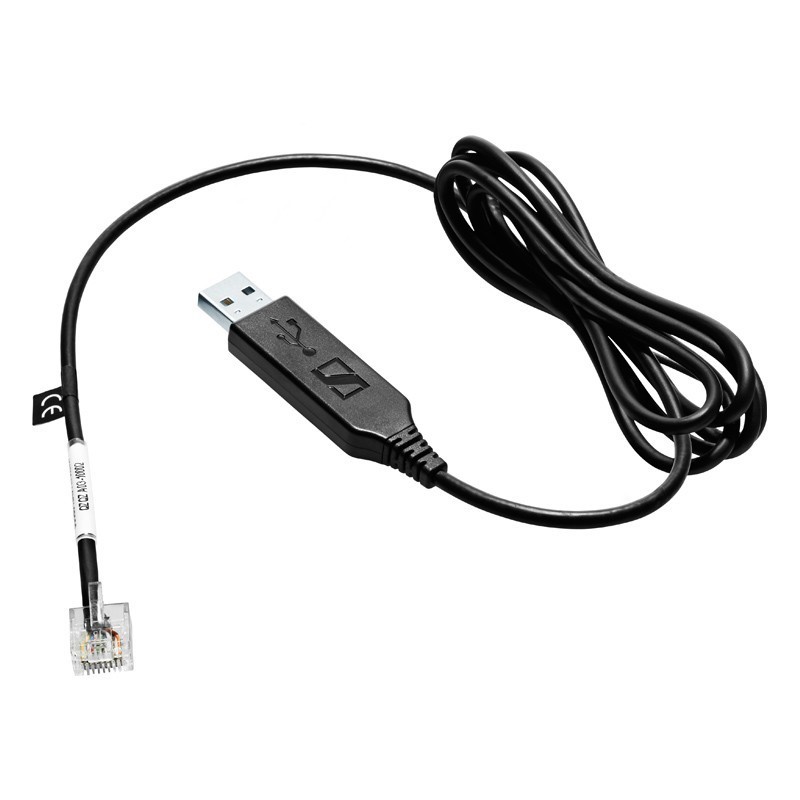 SE-507234 Voor Cisco EHS-compatibele telefoons is de CEHS-CI 04-kabel voor elektronische haakschakelaar compatibel met de draadloze IMPACT SDW 5000-, DW-, SD- en D 10-headsetseries.