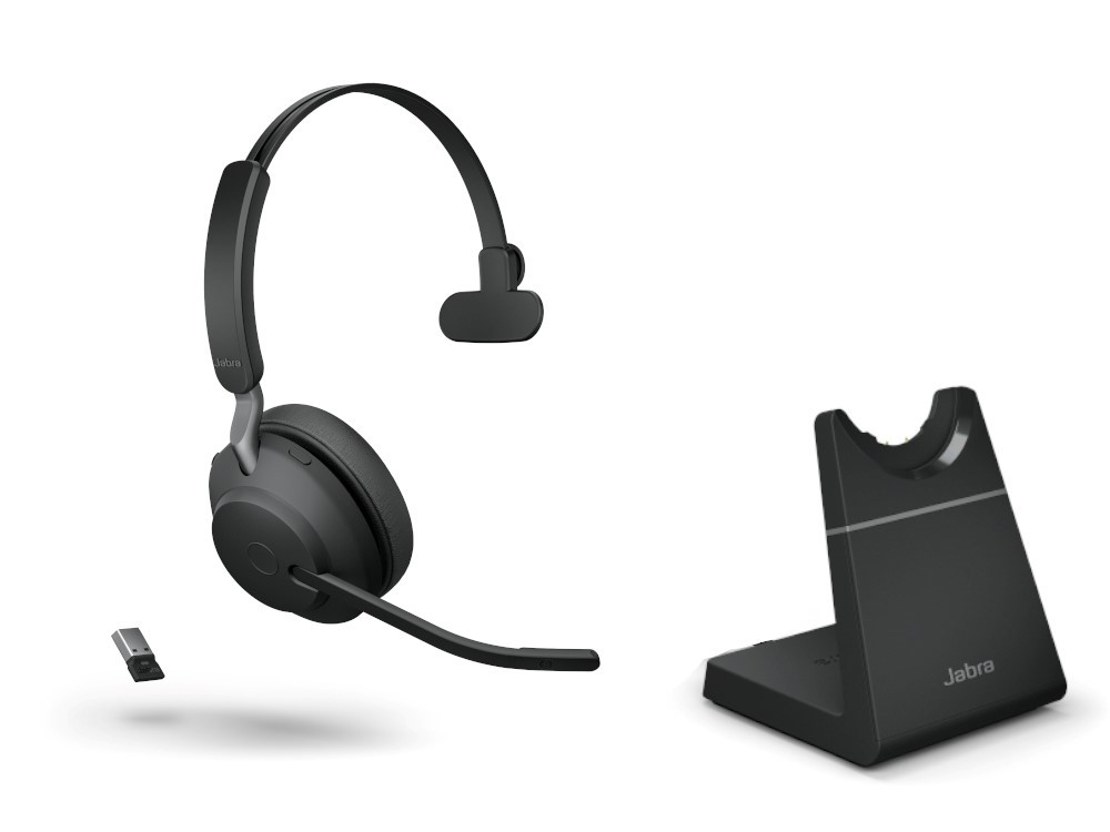 Jabra Evolve2 65 Link380a MS Mono Stand