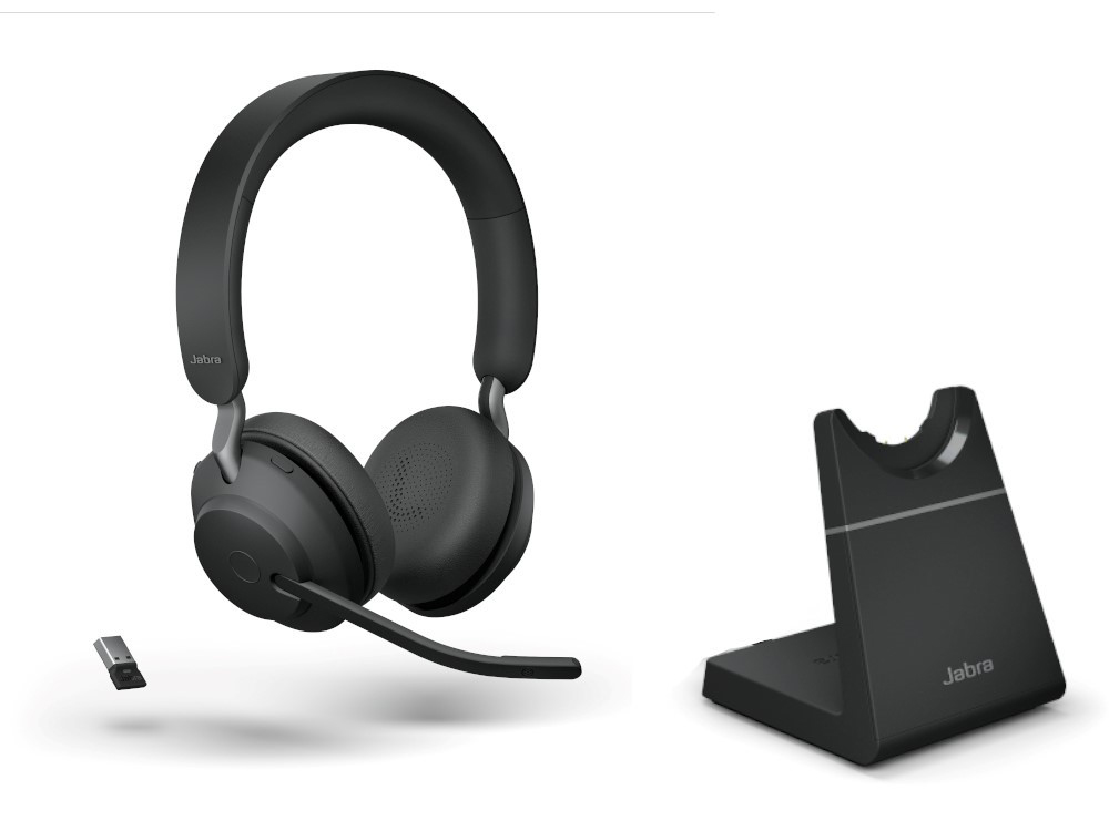 Jabra Evolve2 65 Link380a MSStereo Stand