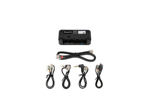 JA-14201-45 Jabra Link 14201-45 maakt Electronic Hook Switch Control (EHS) op afstand mogelijk met Jabra draadloze headsets en Alcatel-telefoons.