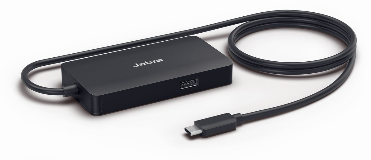 JA-14207-58 Verbind uw Jabra Panacast en Jabra Speak met uw laptop via één kabel