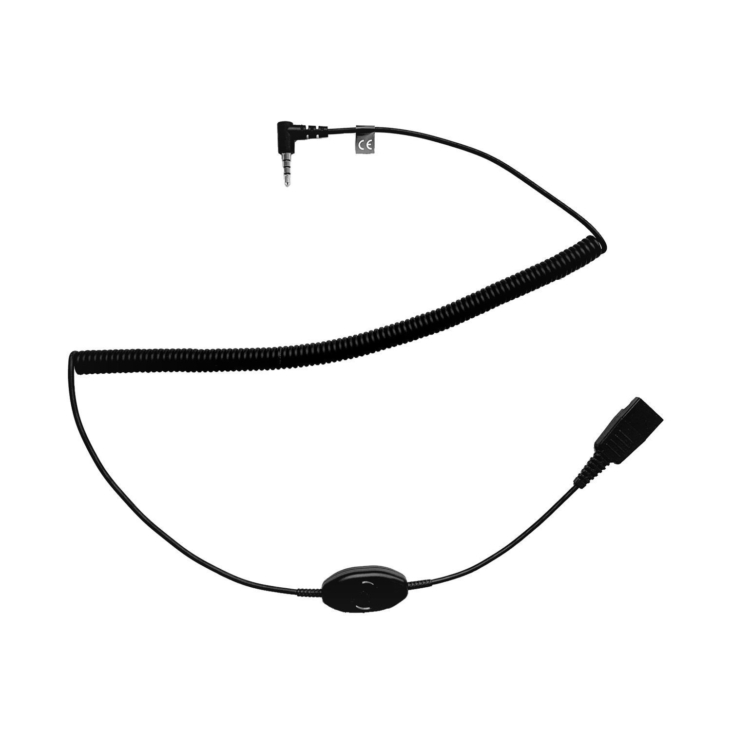 Jabra QD to 3.5 mm for PTT 8800-01-104