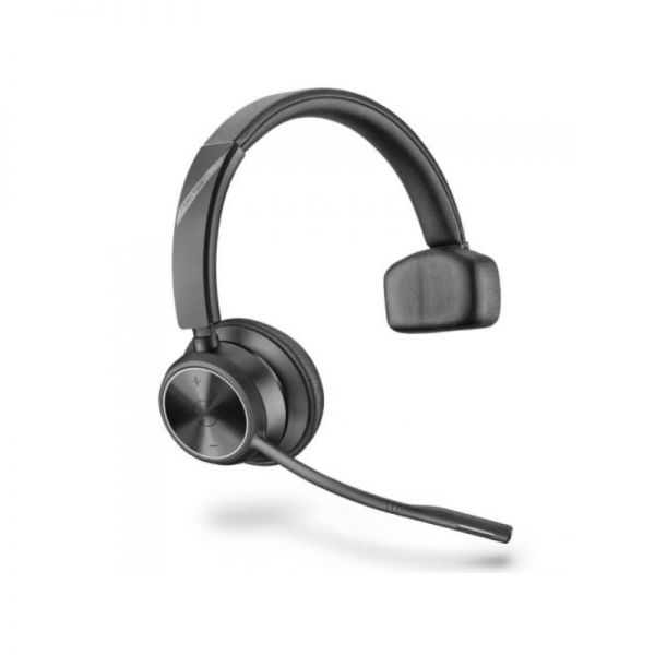 HP-8Y9B6AA draadloze DECT-headset met veilige communicatie, helder geluid, langdurig comfort en handsfree flexibiliteit voor gerichte professionele gesprekken.