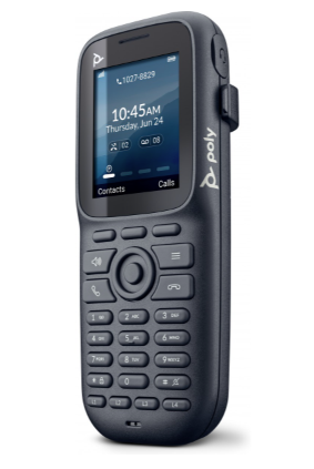 HP-8F3E4AA draadloze handset met veilige communicatie, helder geluid, lange batterijduur en robuust ontwerp voor mobiele werkomgevingen.
