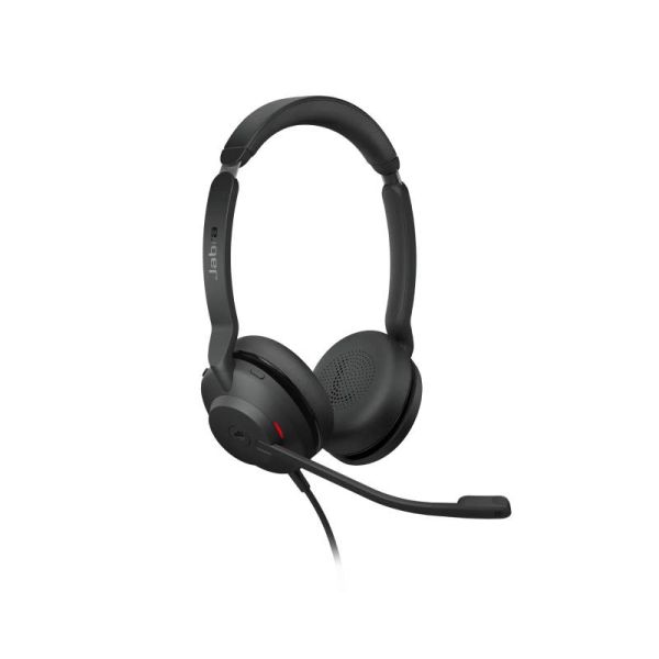 JA24189-999-799 Bedrade stereoheadset met USB-C/A, Teams-gecertificeerd, geluidsisolatie en helder geluid voor professioneel gebruik.