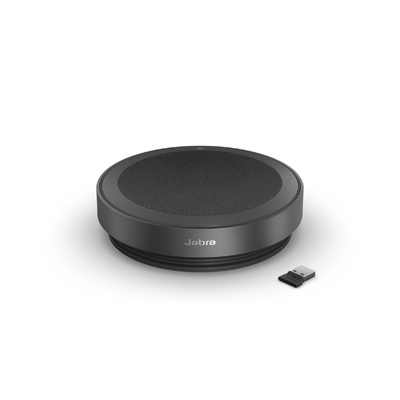 JA-2755-109 Premium draadloze speakerphone met Link 390a. Gecertificeerd voor Microsoft Teams, met stemnormalisatie en full-duplex audio.