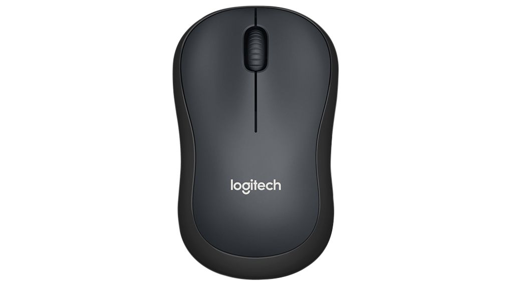 LO-910-004878 Stille draadloze muis met 2.4GHz verbinding en lange batterijduur. Ideaal voor rustig dagelijks gebruik.