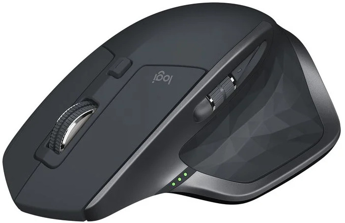 LO-910-007224 Geavanceerde draadloze muis met precisietracking, ergonomisch ontwerp en bediening over meerdere apparaten.