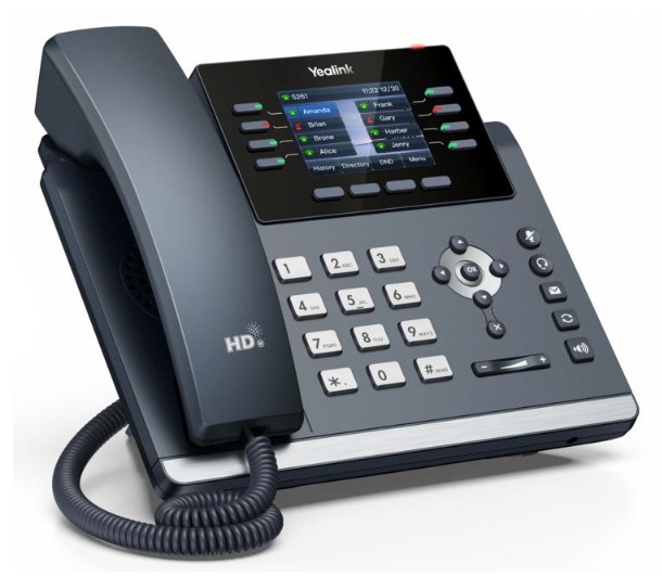 YE-1301214 Yealink SIP-T44U is een hoogwaardige IP-telefoon met HD-geluid, intuïtieve interface en uitgebreide functies. Ideaal voor professionele kantoren, VoIP-gesprekken en geïntegreerde communicatiesystemen.